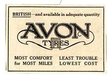 Avon tyres print for sale  BIRMINGHAM