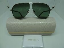 RRP €350 JIMMY CHOO Sunglasses 61-8-150 Titanium Ewan/S YL7/EL Made in Italy comprar usado  Enviando para Brazil