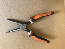 Klein Tools 9 Inch Long Nose Pliers made in USA for sale  Shipping to South Africa