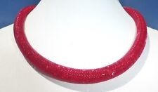 GORGEOUS Signed SWAROVSKI CRYSTAL STARDUST CHOKER NECKLACE 16" INCHES AMAZING, used for sale  Shipping to South Africa