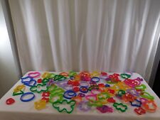 LOT  VARIETY COOKIE CUTTERS Plastic many different Shapes, used for sale  Shipping to South Africa