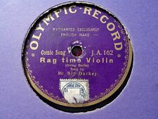 SID DARKEY - Rag Time Violin / He Played On His Fiddle-Dee-Dee 78 rpm disc comprar usado  Enviando para Brazil