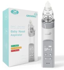 Aspirador nasal elétrico GROWNSY para bebê 3 pontas de silicone sucção ajustável comprar usado  Enviando para Brazil