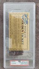willy wonka golden ticket for sale  BROMLEY