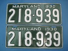 1930 maryland license for sale  Montpelier