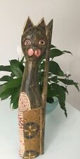 Tall wooden cat for sale  NEWPORT