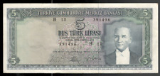 Turkey 1965 lira for sale  Shipping to Ireland