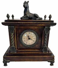 Mantle clock horse for sale  Garvin