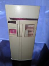 De Colección Mattel Barbie 1994 Lado a Lado Refrigerador Blanco Rosa Con Comida, usado segunda mano  Embacar hacia Argentina