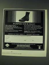 1987 Wesco West Coast Shoe Company Boots Ad - Mime seus pés comprar usado  Enviando para Brazil