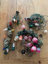 3 Sets of Vintage Christmas Lights (UNTESTED) for sale  Shipping to South Africa
