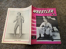 The Wrestler magazine (British wrestling, Kent Walton, Jackie Pallo) Dec 1968 myynnissä  Leverans till Finland