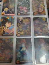 Lote de más de 100 tarjetas coleccionables Dragon Ball JCC Holo Trunks Cell 3D morinaga vintage segunda mano  Embacar hacia Argentina