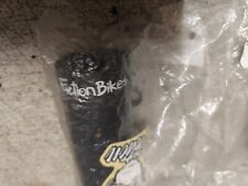 BMX MTB STUNT PEGS TRICK NUTS  BLACK AND WHITE 2X PAIRS for sale  Shipping to South Africa
