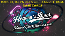 Topps 2023-24 competiciones de clubes de la UEFA, colección insignia, todas las tarjetas base segunda mano  Embacar hacia Mexico