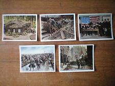 1.Weltkrieg, Zigarettenalbum, Bilder Nr 123, 125, 126, 127, 128, selten, um 1920 gebraucht kaufen  Angermünde