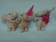 Small fabric elephants for sale  DUNSTABLE