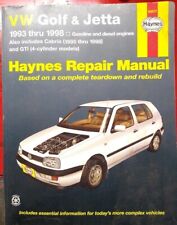 Manual de reparo Haynes 96017 VW Golf, GTI e Jetta, conversível 1993-1998 comprar usado  Enviando para Brazil