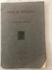 Libro archeologia 1918 usato  Roma