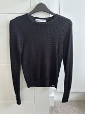 Zara black jumper for sale  KINGS LANGLEY