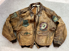 Leather flight jacket for sale  West Lafayette