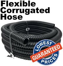 Black corrugated flexible for sale  MIRFIELD