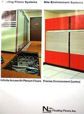 Pisos flotantes N.L. Catálogo de sala de computadoras con piso de azulejos Industries '75 segunda mano  Embacar hacia Argentina
