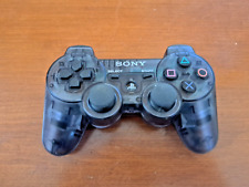 Sony PlayStation 3 PS3 DualShock 3 Controller Clear Transparent Slate Gray GREAT, used for sale  Shipping to South Africa