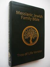 BÍBLIA FAMÍLIA JUDAICA MESSIÂNICA Árvore da Vida Versão TLV 2015 Couro Verde SANTO comprar usado  Enviando para Brazil