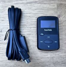 Reproductor de MP3 SanDisk Clip Jam 8 GB negro SDMX26-008G-G46K probado funciona sin tarjeta segunda mano  Embacar hacia Argentina
