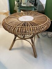 Tavolino vimini bamboo usato  Lugo