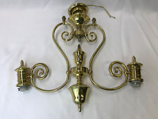 Vtg brass chandelier for sale  Bristol