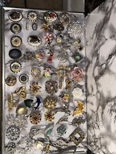 Bundle joblot brooches for sale  WORTHING