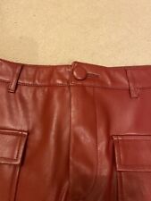 Zara leather red for sale  CHELMSFORD