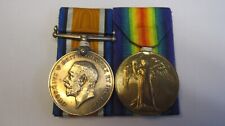 Ww1 medals pair for sale  KETTERING