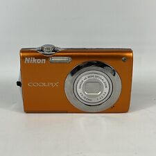 Cámara digital Nikon COOLPIX S3000 12,0 MP 4X zoom óptico naranja FOTOS BORROSAS segunda mano  Embacar hacia Argentina