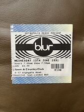 Blur gig ticket for sale  LONDON