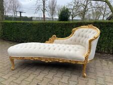 Elegant Antique Chaise Lounge: French Louis XV Style Beauty from 1900 for sale  Shipping to South Africa