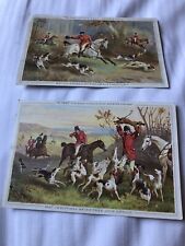 Pair victorian hunting for sale  ARUNDEL