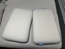 Pair 2 X White Simba Hybrid Memory Foam Pillow 44 x 66cm, used for sale  Shipping to South Africa