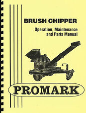 Promark/Gravely 210 Brush Chipper Owner's Manual for sale  Shipping to South Africa