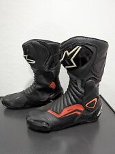 Bota de motocicleta Alpinestars adulto SMX-6 V2 ventilada preta/vermelha euro 45 comprar usado  Enviando para Brazil