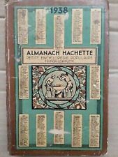 Almanach hachette 1938 d'occasion  Joinville
