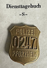 Polizei dienstmarke polizei gebraucht kaufen  Jüterbog