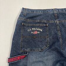 Bermuda jeans masculina US POLO ASSN 40 folgada Y2K costura interna 12,5” comprar usado  Enviando para Brazil