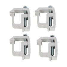 Used, 4 x Truck cap topper camper shell mounting clamps Heavy duty Aluminum for sale  Hayward