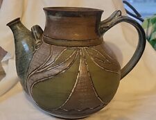 made pottery hand pot tea for sale  Thayer