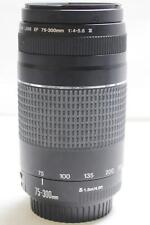 75 300 canon zoom lens ef for sale  Roseville