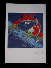 Serigraphie andy warhol d'occasion  Coudes