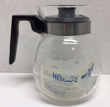 NESCAFE NESTLE World Map Etched Glass Coffee Pot Kettle Carafe Vintage Japan 79 for sale  Shipping to South Africa